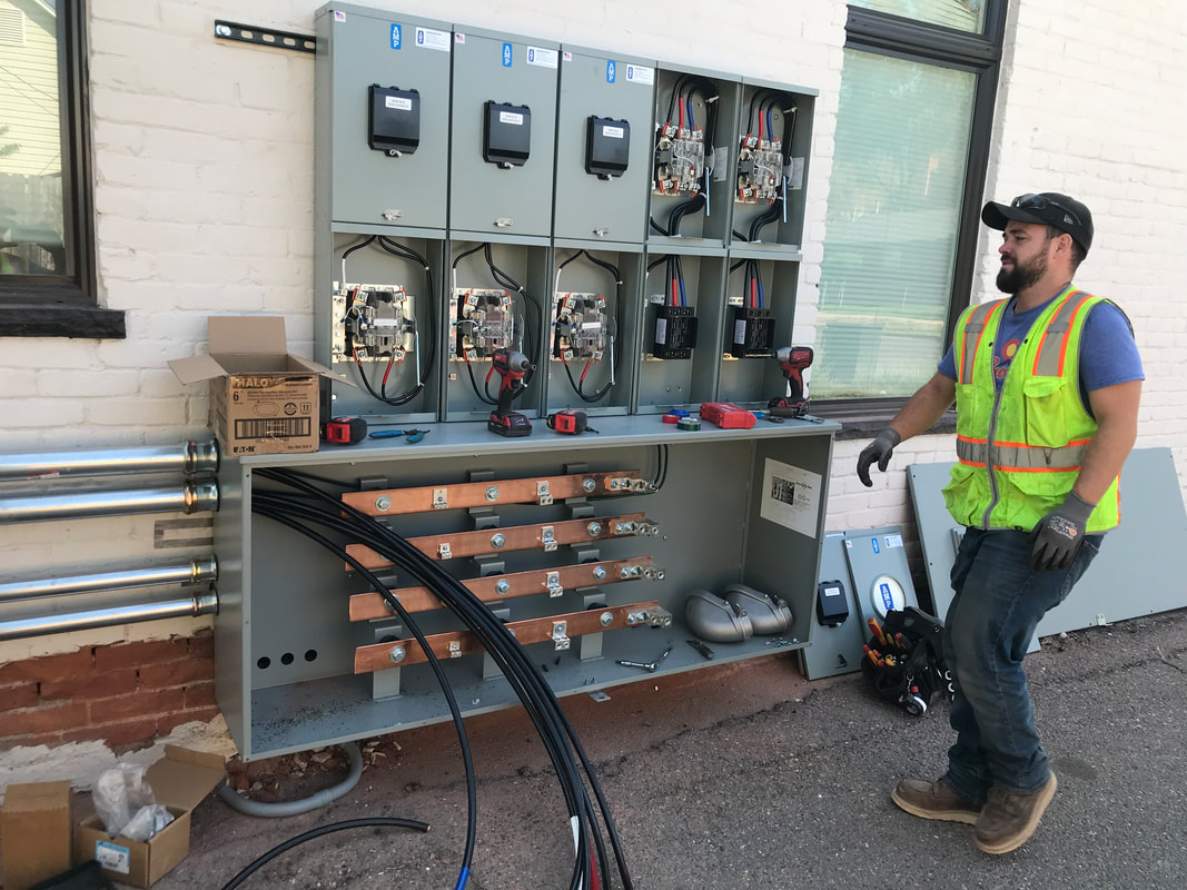 Commercial construction wiring by Power D Electrical